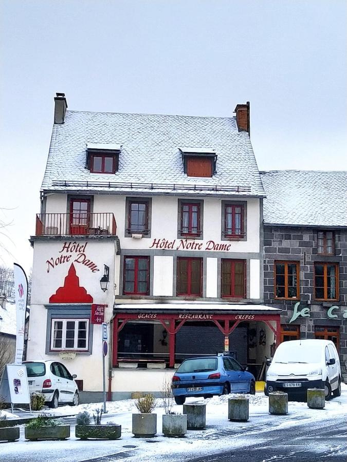 Hotel Restaurant Notre Dame Orcival Bagian luar foto